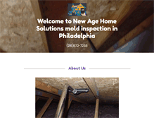 Tablet Screenshot of newagehomesolutions.com